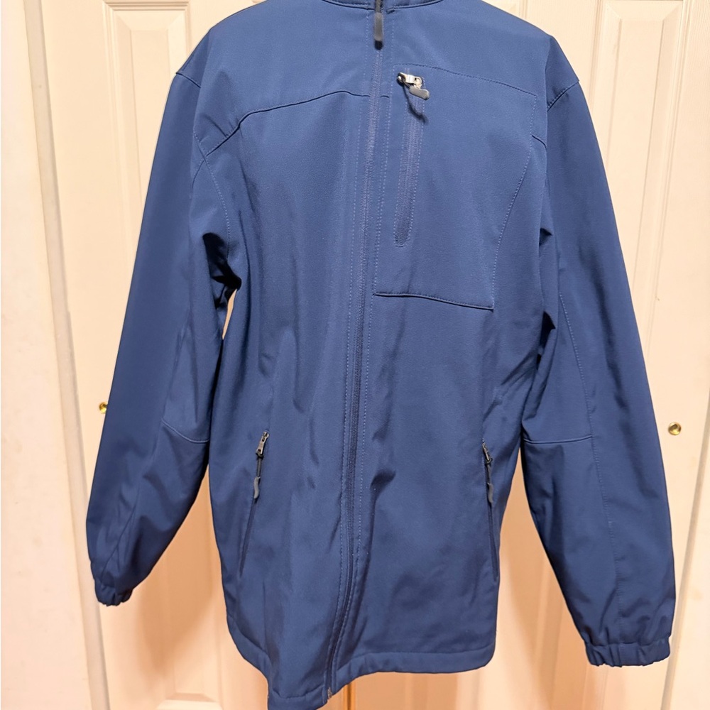 Haggar Men's Navy Windbreaker Jacket